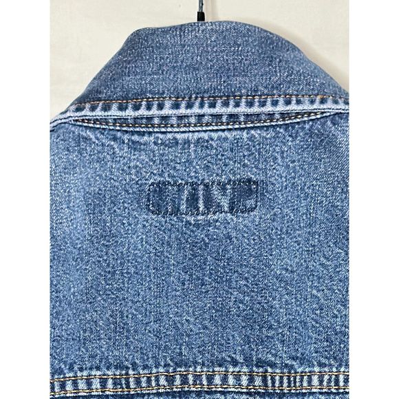 Women’s IZOD, Jean Jacket, SPP, Blue - Picture 13 of 15